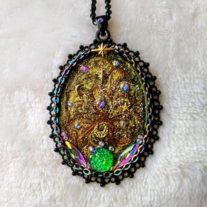 Celestial Color Changing Galaxy Necklace